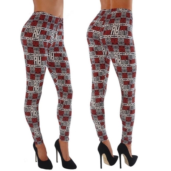 3/$28❤️ Buttery soft, basic printed legging pants - Picture 1 of 4